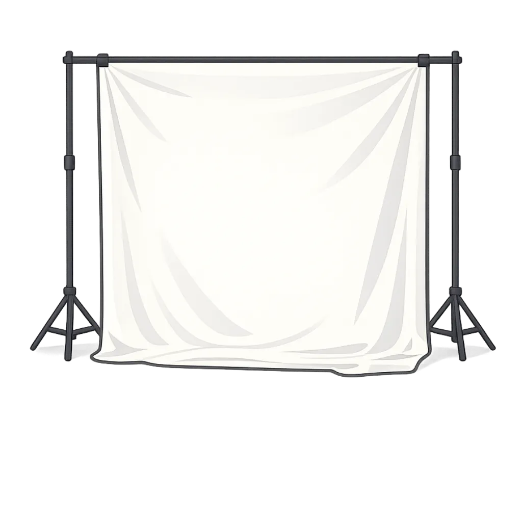Fotobox mit Hintergrund-Option