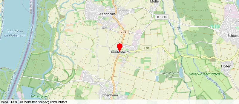 Karte von Dundenheim