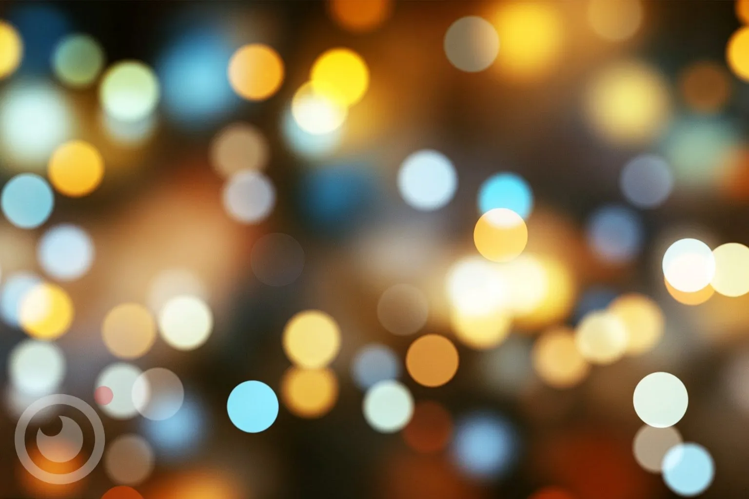 Farbenfrohes Lichtermeer