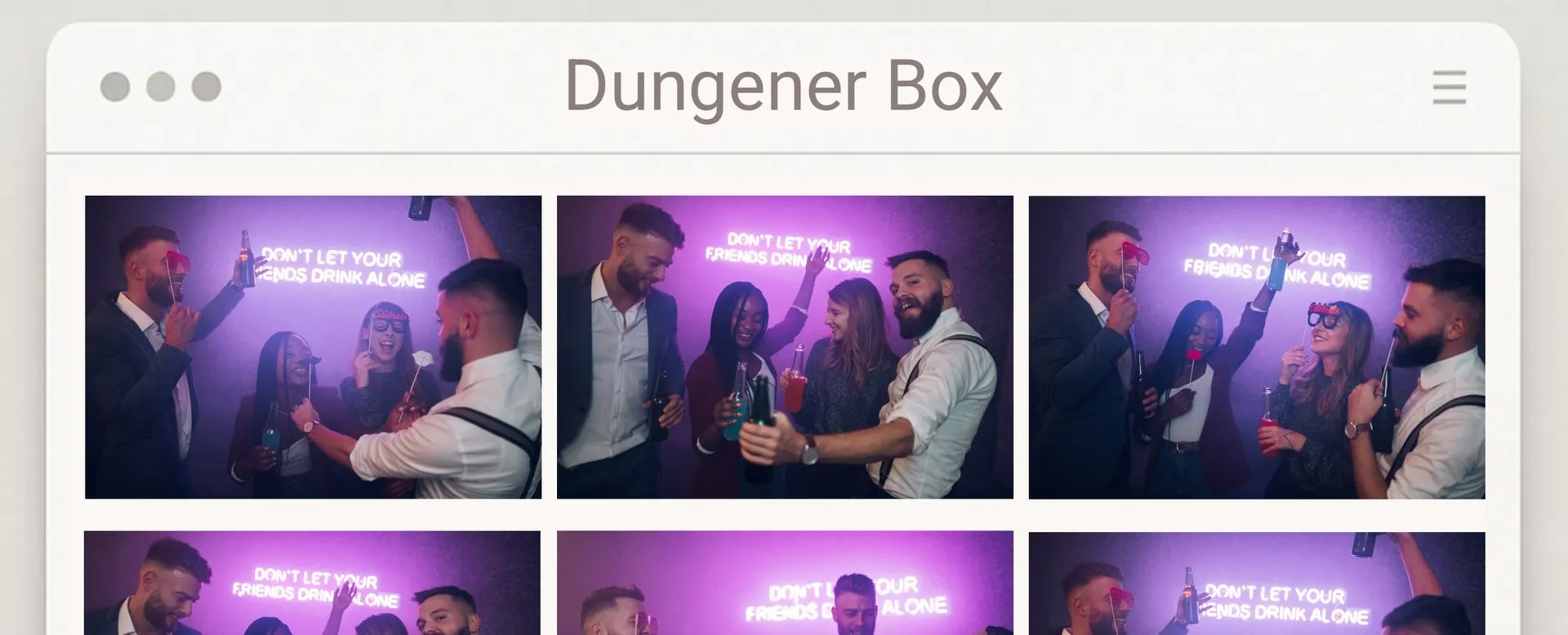 Online Galerie (inkl. QR Code)